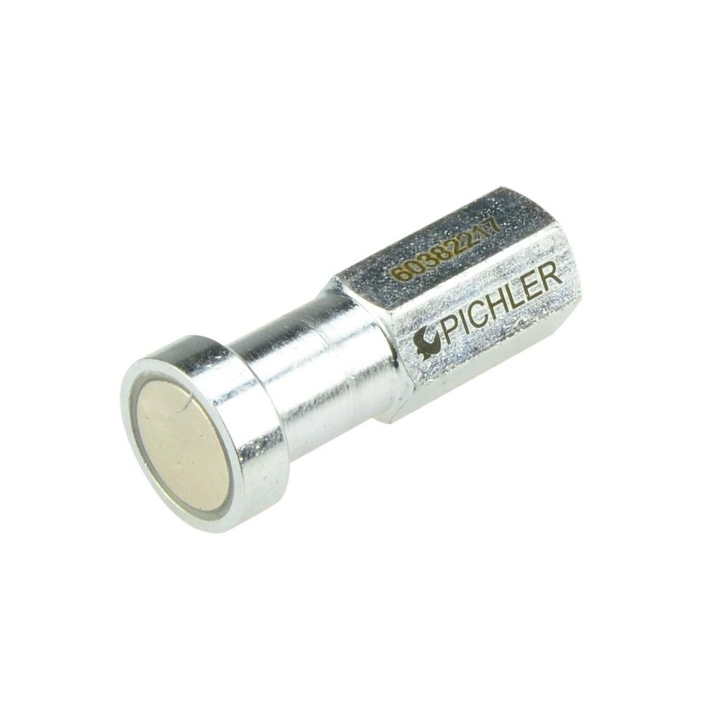 Fijación magnética con adaptador IG M5, fuerza de tracción 6 kg, para uso con 60385217 en motor M9R/M9T R9M