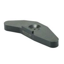 Placa de soporte delantera (lado del riel) para puente de soporte/extensión en motores M9R/M9T R9M