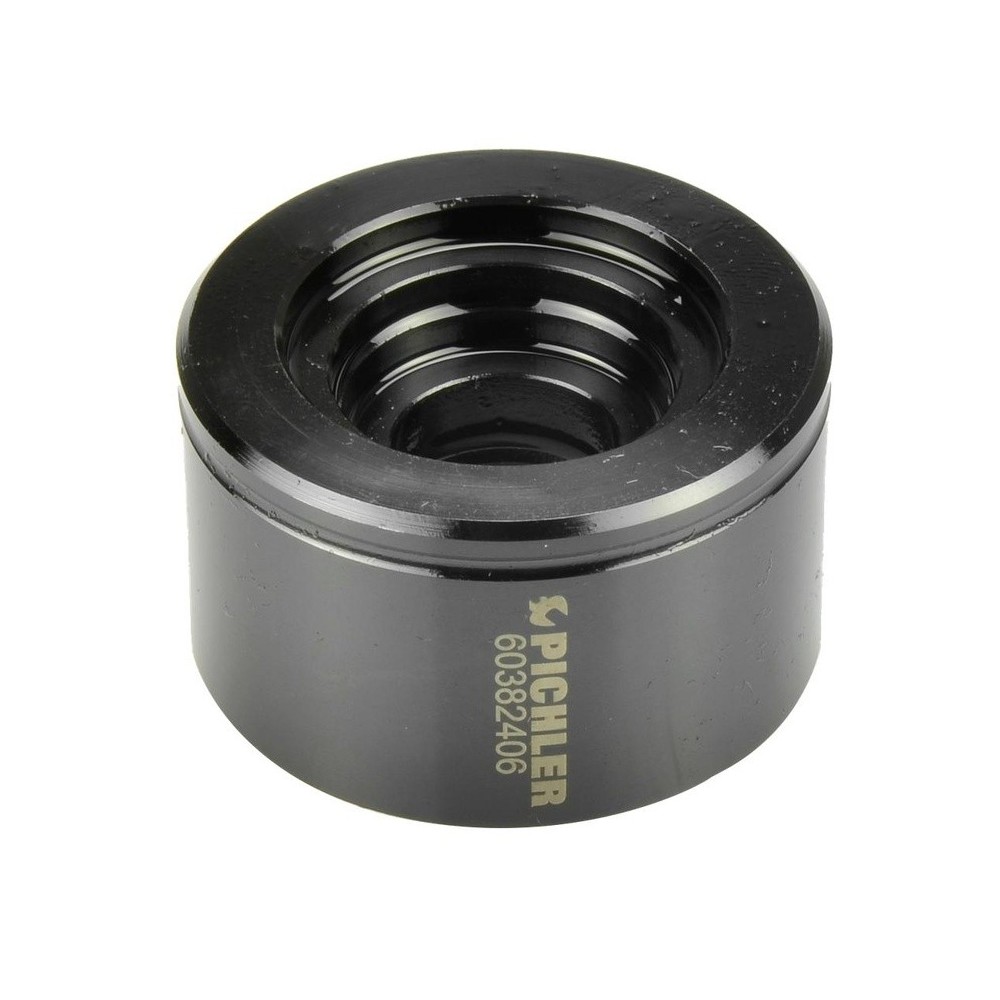 Disco de soporte escalonado y reversible para tubos de soporte I y II