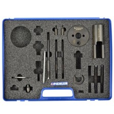 Kit de extracción de inyectores para Renault dCi G9T/G9U. Kit complementario al MB-set.