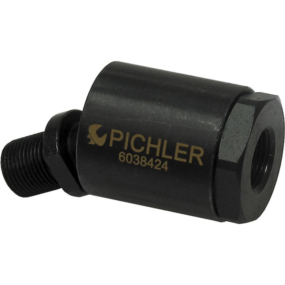 Adaptador de rótula universal rosca interior M18x1,5 / rosca exterior M18x1,5