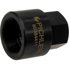 Adaptador de rosca IT M25x0,5 a IT M18x1,5, p. ej., Denso