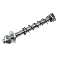 Tornillo de repuesto con tuerca, arandela y resorte para garra de agarre 60384432