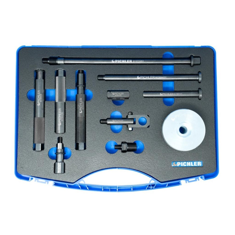 Kit de desmontaje de inyectores Mod. UNI III, 11 uds.