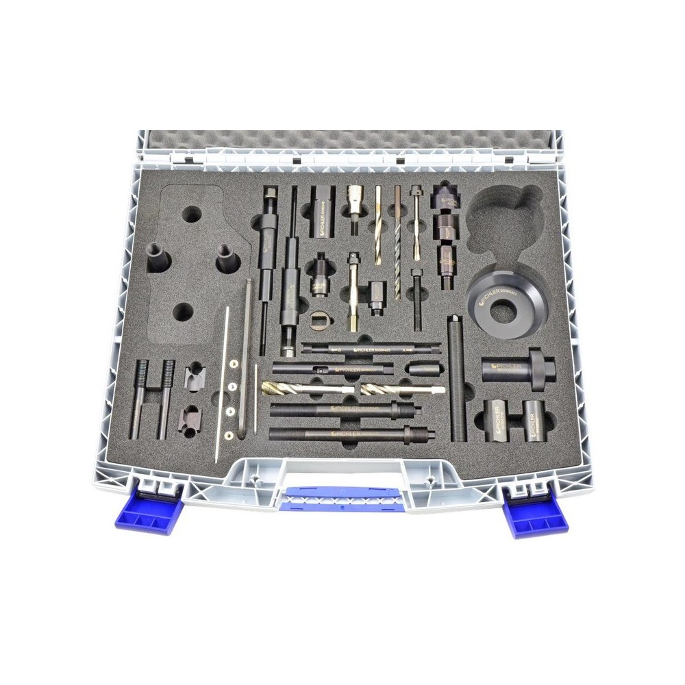 Kit de extracción de inyectores SOFIM sin cilindro hidráulico de 20 t para F1AE-2,3 l y F1CE-3,0 l