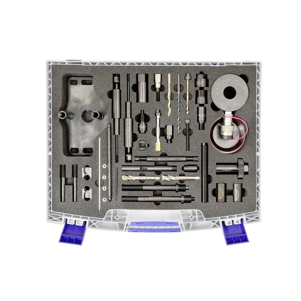 Kit de extracción de inyectores SOFIM con cilindro hidráulico de 20 t para F1AE-2,3 l y F1CE 3,0