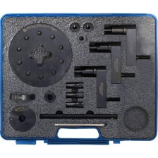 Kit universal de extracción de inyectores sin cilindro hidráulico de pistón hueco y sin juego de adaptadores (Bosch, Denso, Sie