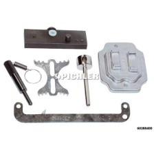 Juego de herramientas de ajuste y bloqueo de sincronización, 6 piezas, para OPEL X 17 DTL, 17 DR y 17 D