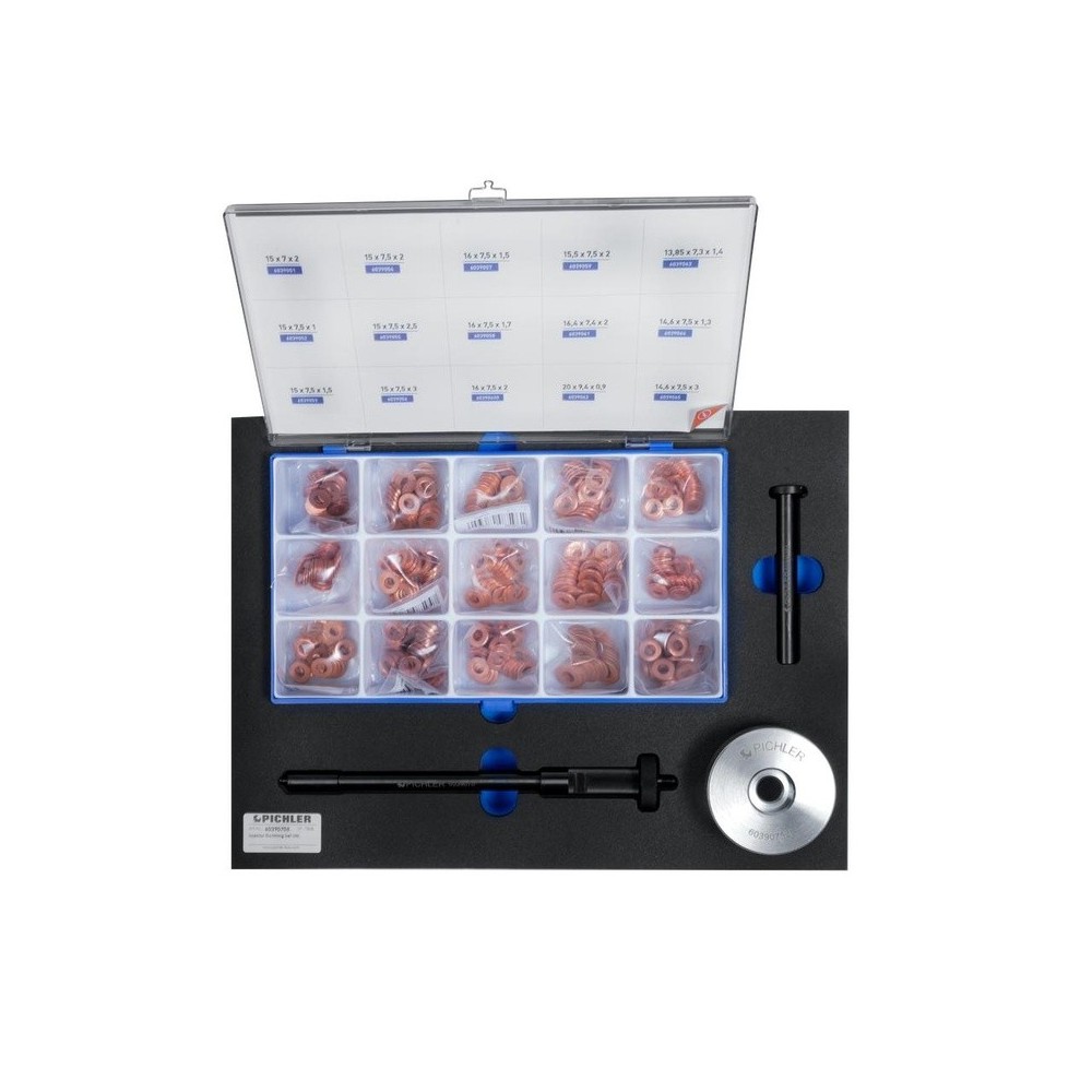 Juego de anillos de sellado de inyector universal