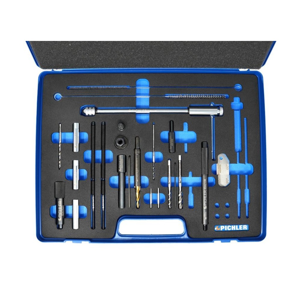 Kit de perforación de bujías incandescentes universales M8x1 sin accesorios