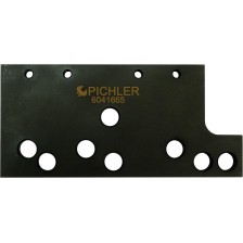 Placa combinada de perforación y sujeción para herramienta de perforación de bujías incandescentes M8x1 Fiat / OPEL