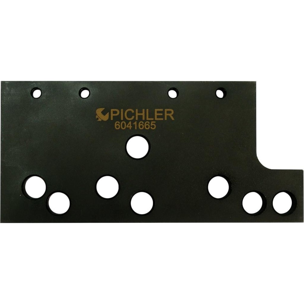 Placa combinada de perforación y sujeción para herramienta de perforación de bujías incandescentes M8x1 Fiat / OPEL