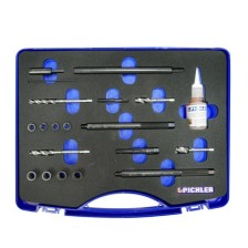 Kit universal de reparación de roscas para bujías incandescentes M8x1 y M10x1, p. ej., Mercedes y VAG