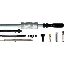 Juego de herramientas opcional de 12 piezas según 6041870