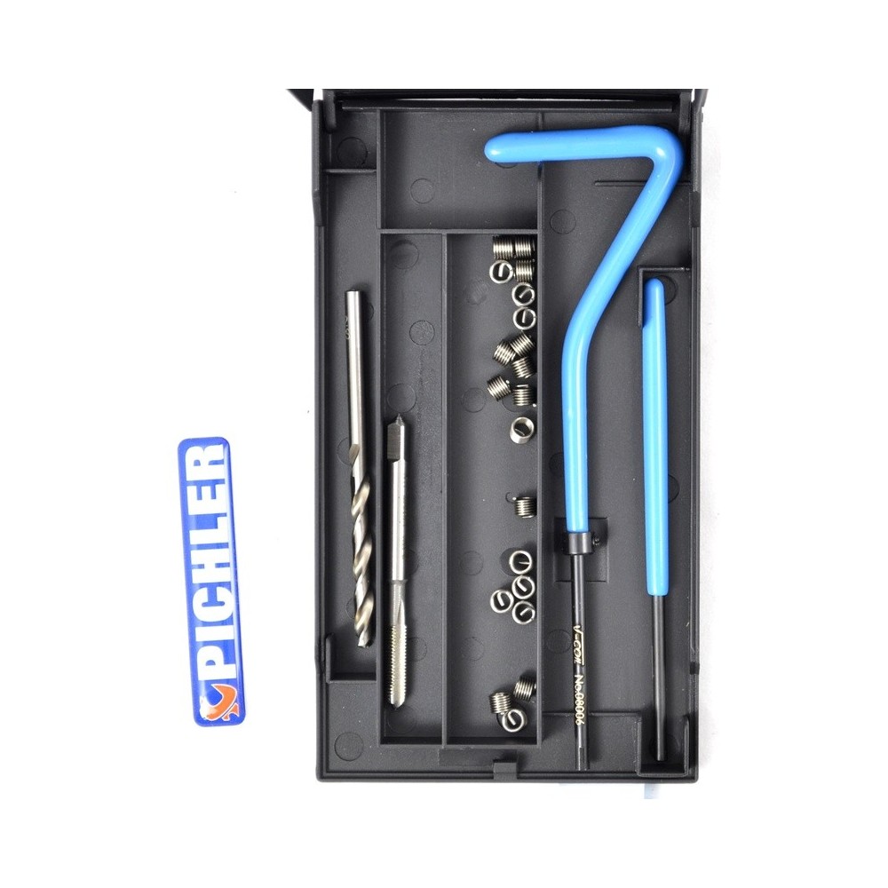 Kit de reparación de roscas V-Coil M 4 x 0,7