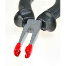 Alicates para bombillas con base de vidrio Mod. 1 con copas rectas recubiertas de plástico