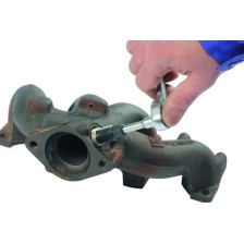 Juego de tuercas de inserción Lambda n.° 2, M18x1,5 con broca, fresa y 10 casquillos