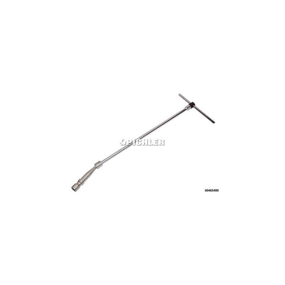 Llave para bujías de 21 mm, longitud 500 mm