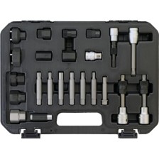 Juego de vasos con punta para alternador, 24 piezas