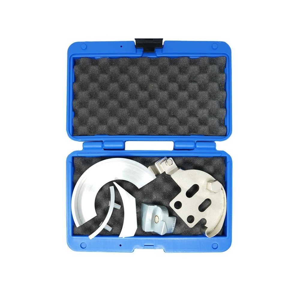 Juego de herramientas para la extracción e instalación de correas acanaladas en V flexibles