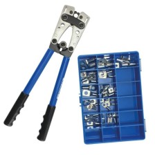 Juego de alicates de crimpeado, 40 piezas.