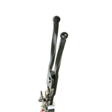 Alicates para abrazaderas de resorte de escape con mecanismo de bloqueo