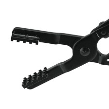 Alicates para abrazaderas de manguera rectas con mecanismo de bloqueo