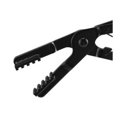 Alicates para abrazaderas de manguera de 30° con mecanismo de bloqueo