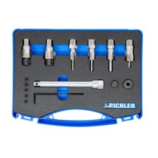 Juego de machos de roscar especiales