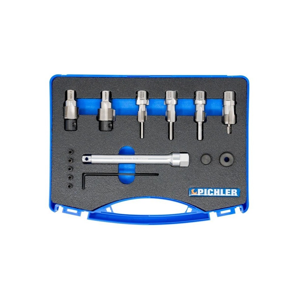 Juego de machos de roscar especiales