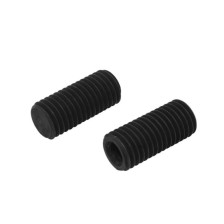 Par de husillos de 40 mm de longitud como complemento para las vigas longitudinales del pie de apoyo