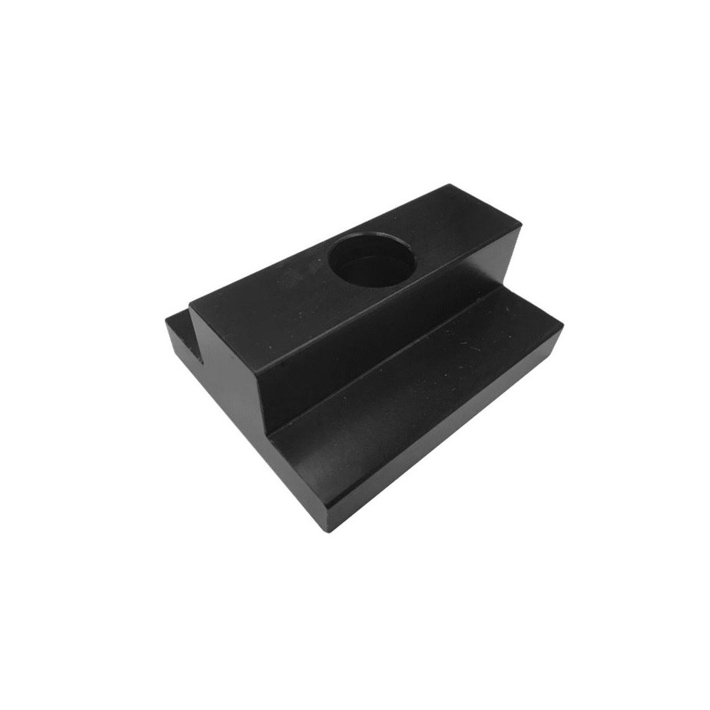 Placa de montaje de 50x60 mm en forma de T con orificio para patas de repuesto de puente de motor ajustables y soporte de monta