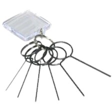 Poleas tensoras de correa de distribución - juego de pasadores de bloqueo de 6 piezas.