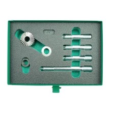 Dispositivo de fresado frontal de cigüeñal modelo 3 en caja de plástico