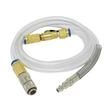 Manguera dispensadora de fluidos con apagado automático de 1,64 m