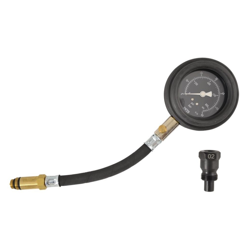 Comprobador de compresión D Motores diésel 0-60 bar