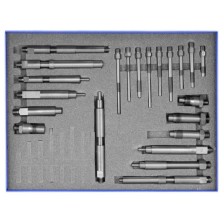 Juego de adaptadores de presión de compresión diésel, modelo FIAT/ALFA ROMEO/LANCIA, 22 piezas