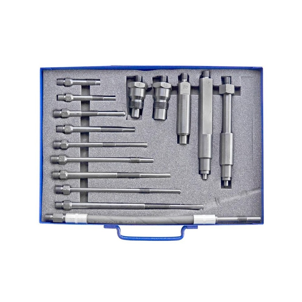 Juego de adaptadores de presión de compresión diésel modelo V.A.G. de 15 piezas