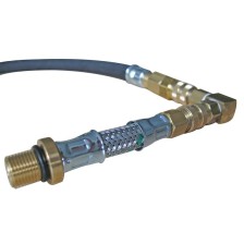 Comprobador de presión de compresión Mod.Scooter motores gasolina 0-16 bar con adaptador flexible M14x1,25 + racor codo