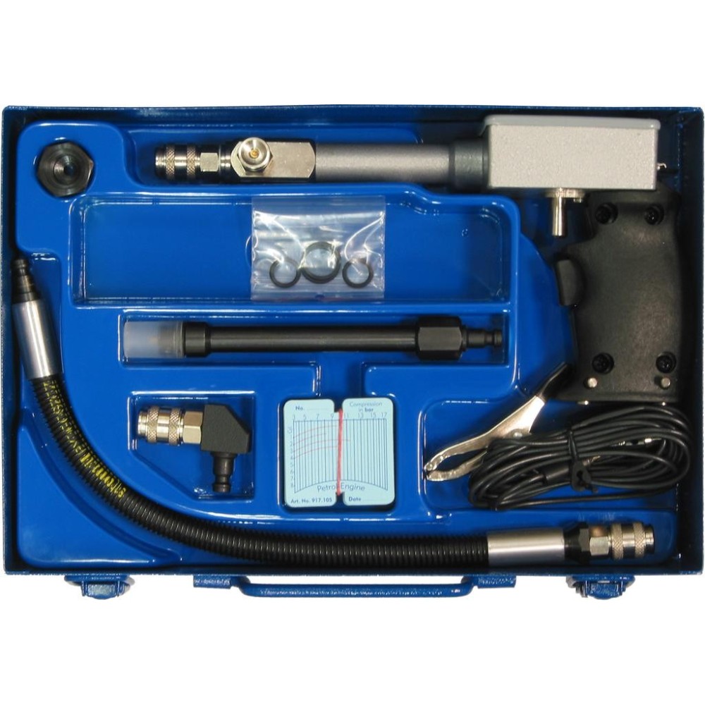 Comprobador de compresión de registro B SK Motores de gasolina 3-17,5 bar