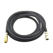 Manguera flexible de 3 metros de longitud para comprobadores de presión del sistema con 2 acoplamientos de liberación rápida