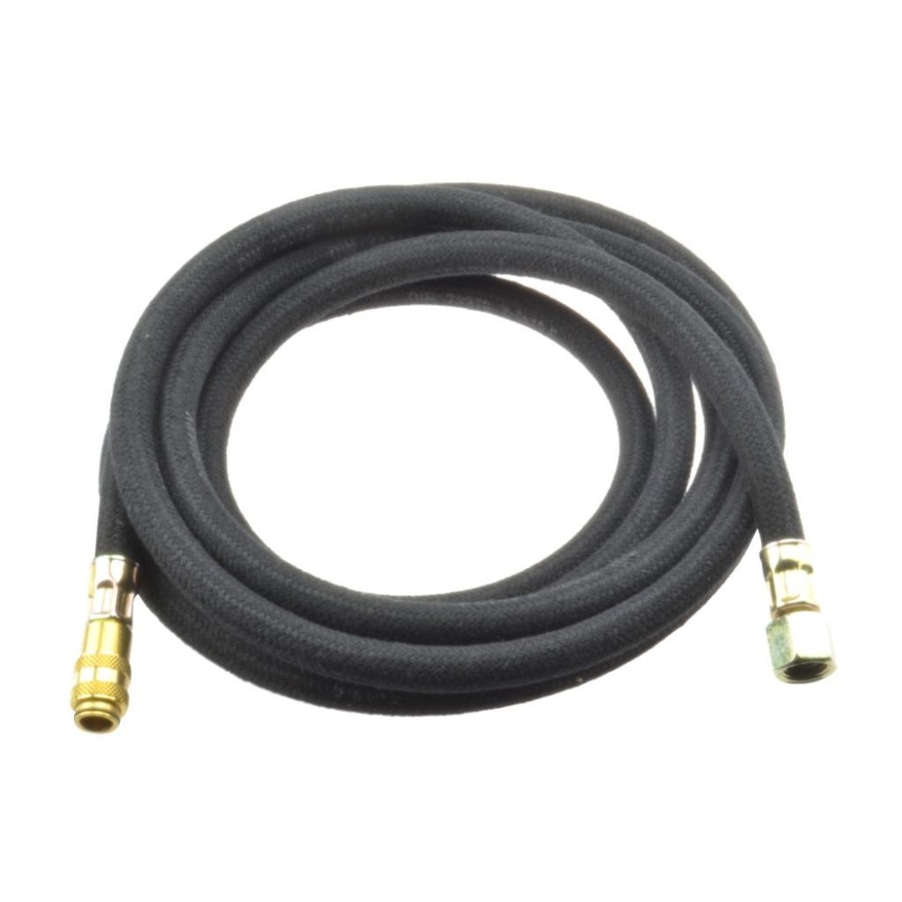 Manguera flexible de 3 metros de longitud para comprobadores de presión del sistema con 2 acoplamientos de liberación rápida