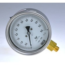 Manómetro 0-6 bar, diámetro 100 mm