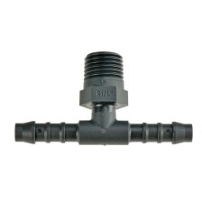 Adaptador de prueba de pieza en T, plástico, 4,0 mm, p. ej., para prueba de presión de combustible