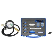 Kit de prueba de caída de presión, incluye adaptador universal para orificios de bujías incandescentes.