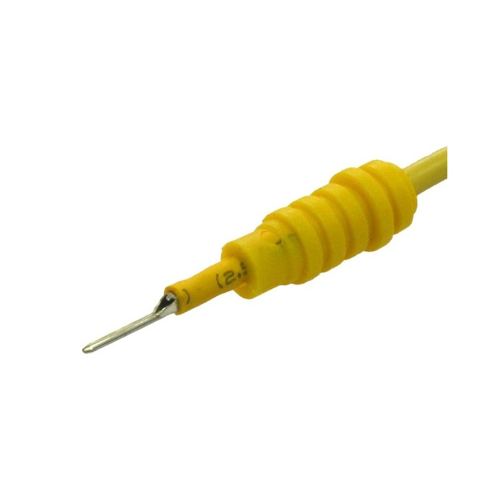 Conector de terminal de cable V redondo 0,8 mm amarillo