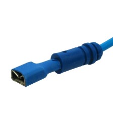 Conector de pala hembra de 6,0 mm, color azul