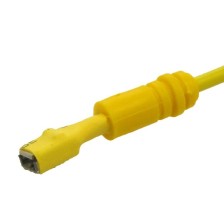 Conector de terminal de cable M plano 5,0 mm amarillo