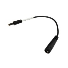 Conectores de terminal de cable con terminales de cable redondos, negros, 2,0 mm (puntiagudos/redondos)