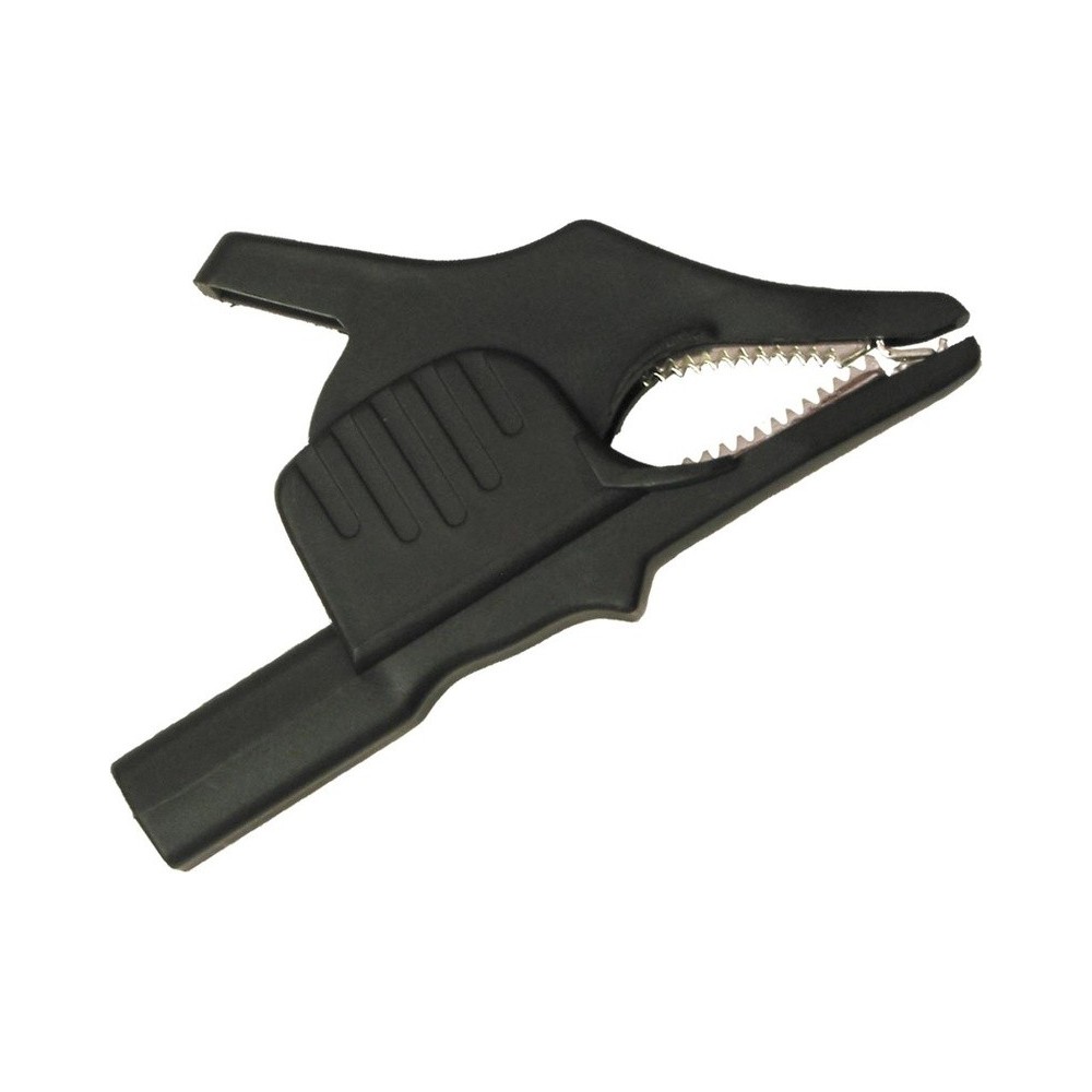 Pinza de cocodrilo negra